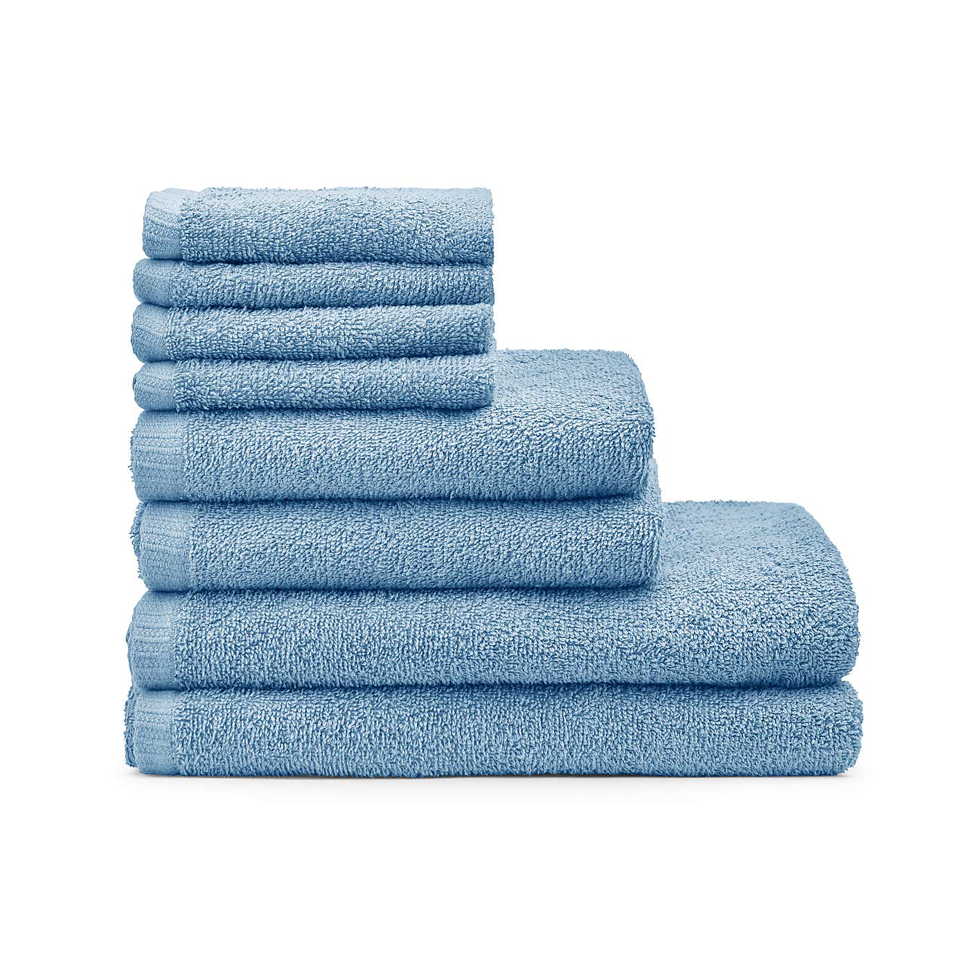 Catherine Lansfield Quick Dry 8 Piece Towel Bale