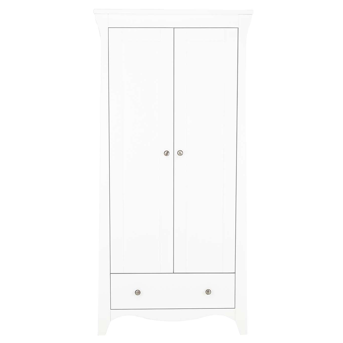 CuddleCo Clara 2 Door Wardrobe