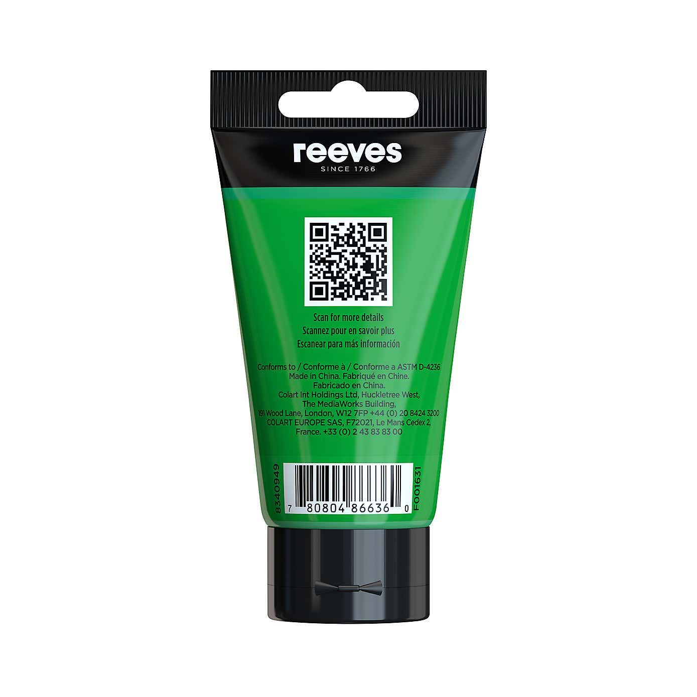 Reeves Acrylic Paint 75ml