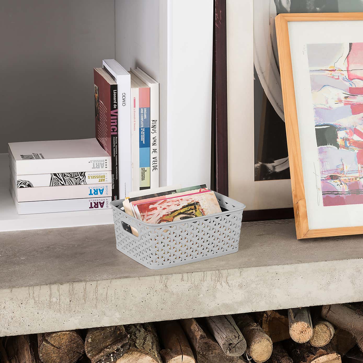 Curver Plastic Storage Basket