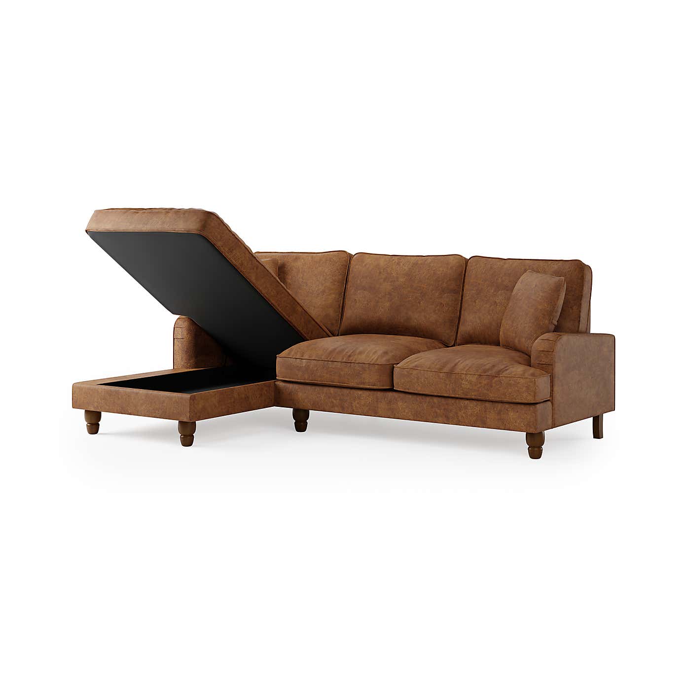 Relaxed Faux Leather Fabric Sample