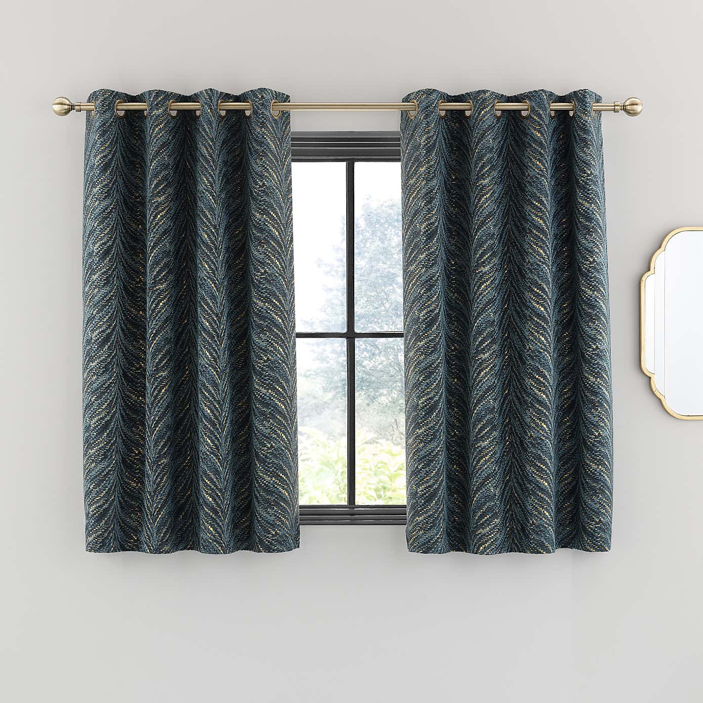 Flame Eyelet Curtains