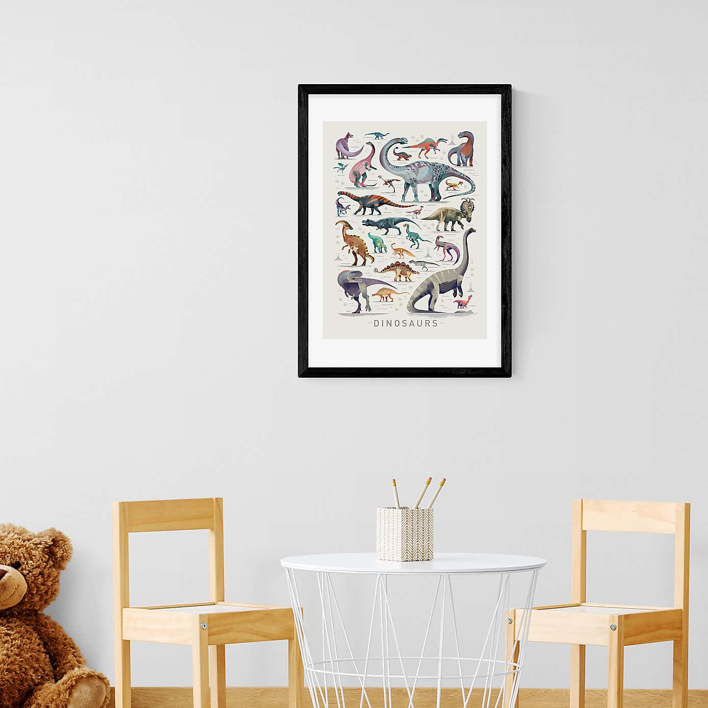 East End Prints Dinosaurs Print