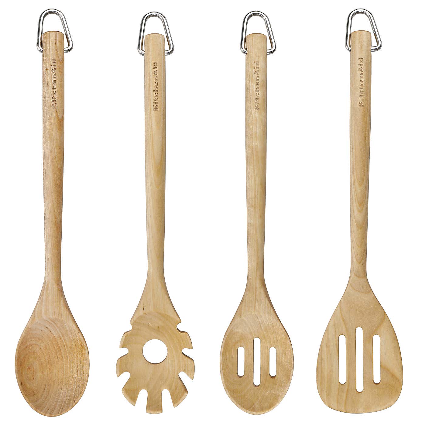 KitchenAid Birchwood 4 Piece Utensil Set