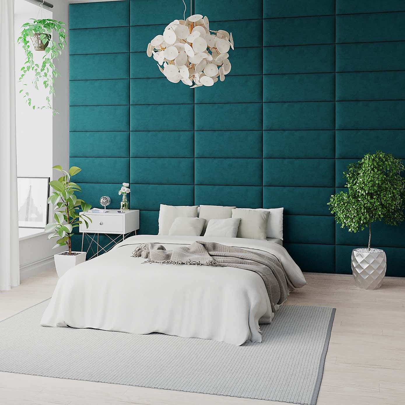 Aspire EasyMount Plush Velvet Upholstered Wall Panels