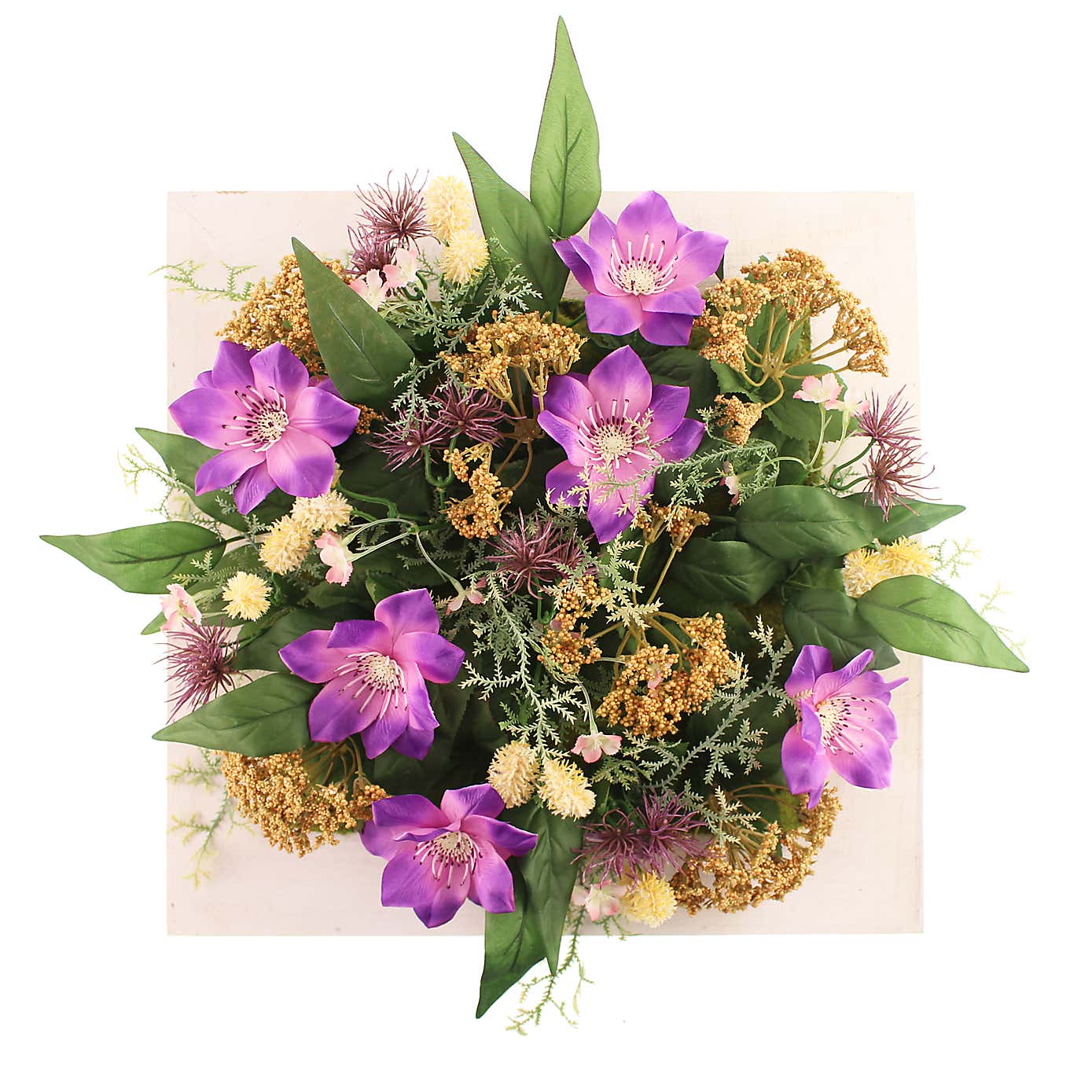 Artificial Wildflower Wall Panel