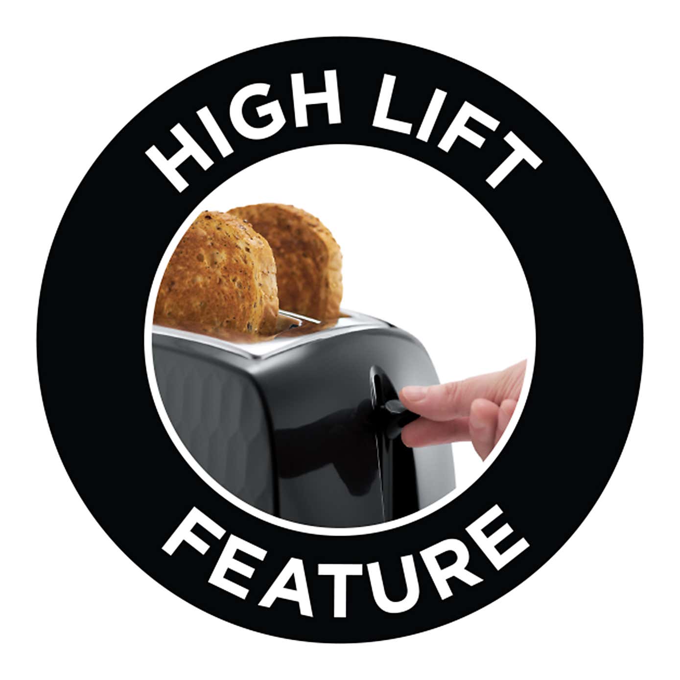 Russell Hobbs Honeycomb 2 Slice Toaster