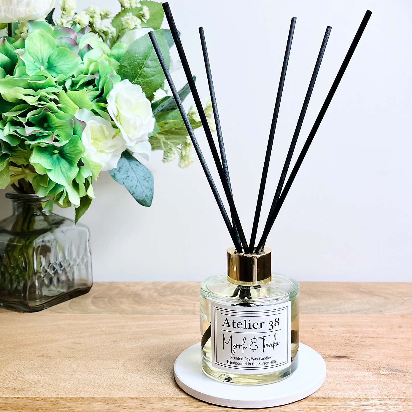 Atelier 38 Myrrh & Tonka Reed Diffuser