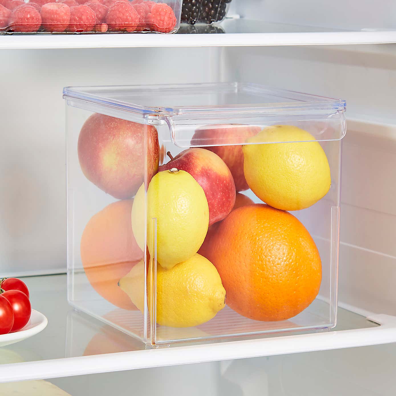 Food Storage Organizer With Lid