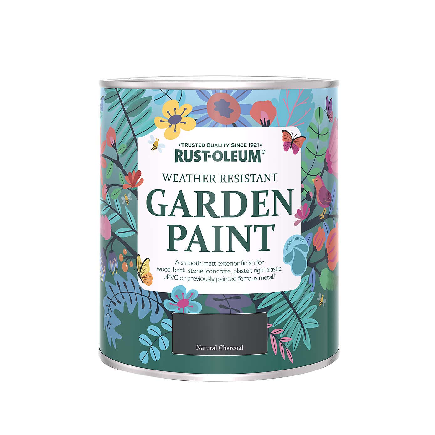 Rust-Oleum Natural Charcoal Matt Outdoor Paint