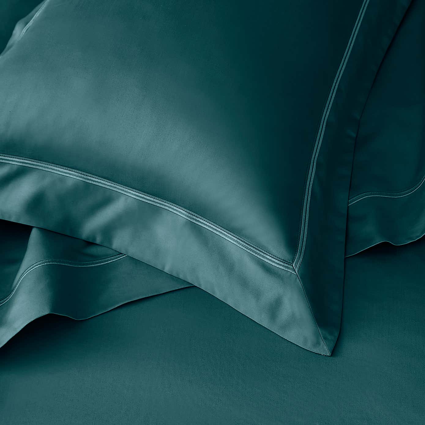 Dorma Cotton Sateen 800 Thread Count Oxford Pillowcase