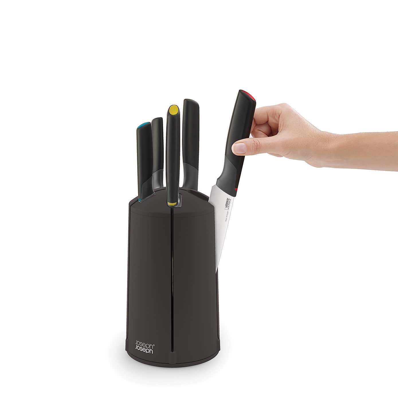 Joseph Joseph Elevate 5 Piece Kitchen Knives Carousel Set