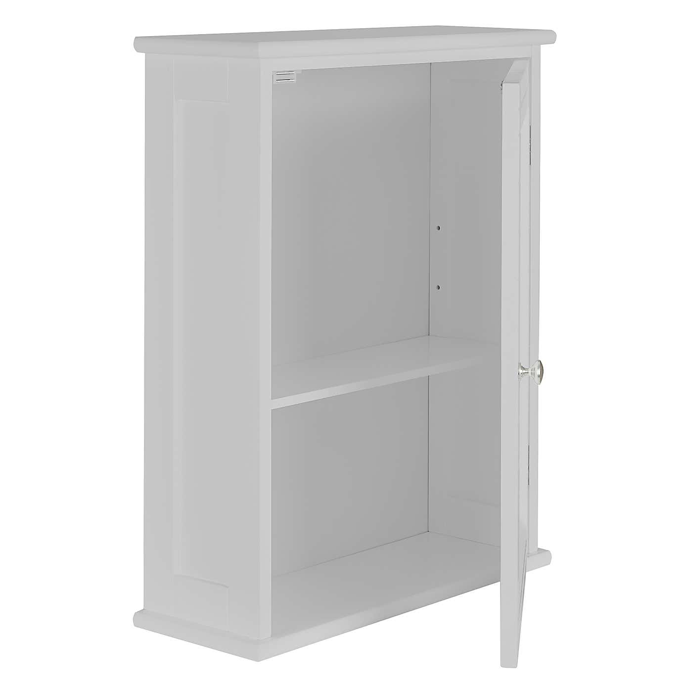 Nautical Mirror Cabinet with Nickel Handle