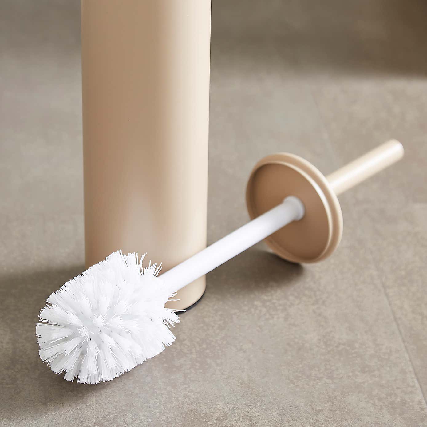 Slim Metal Toilet Brush
