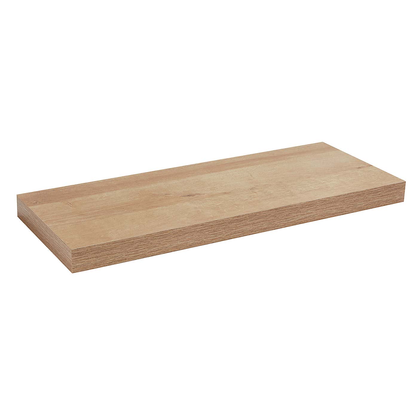 Oak Floating Shelf