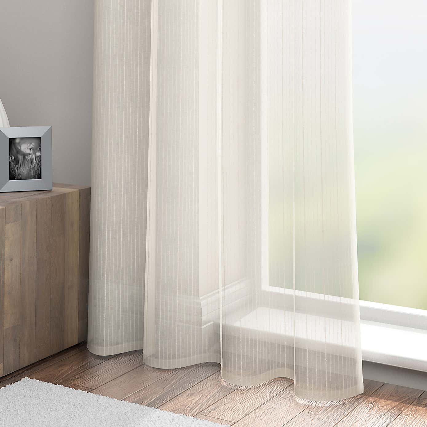 Jessica Shimmer Eyelet Voile Panel