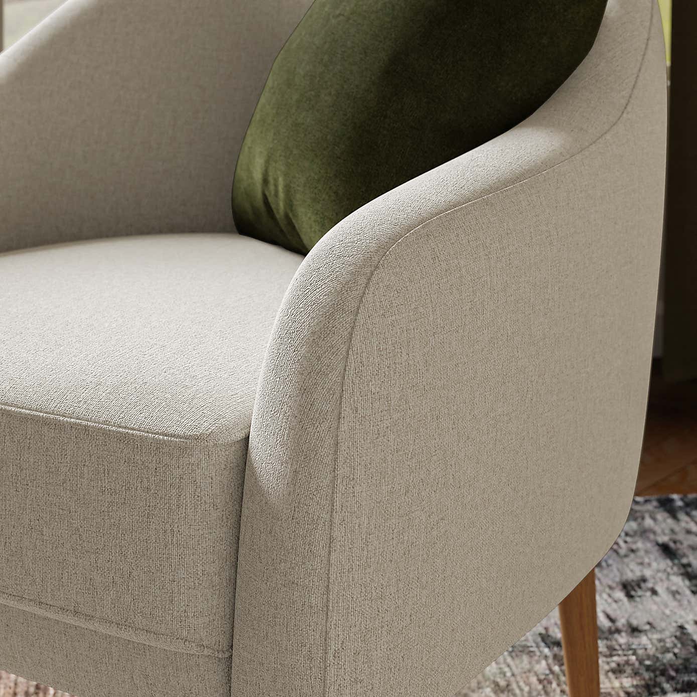 Kaspar Soft Texture Tub Chair
