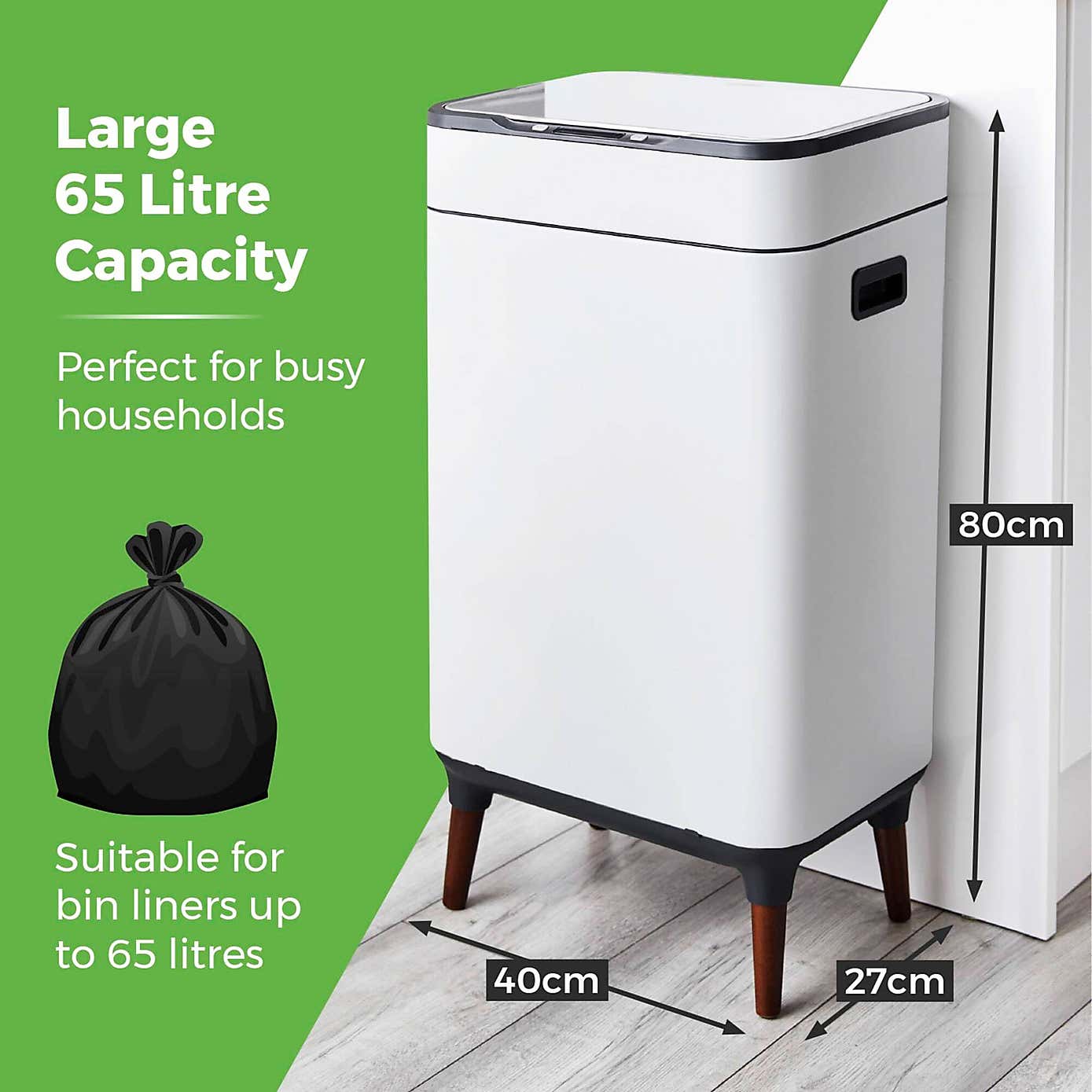 Tower 65L Ozone Sensor Bin