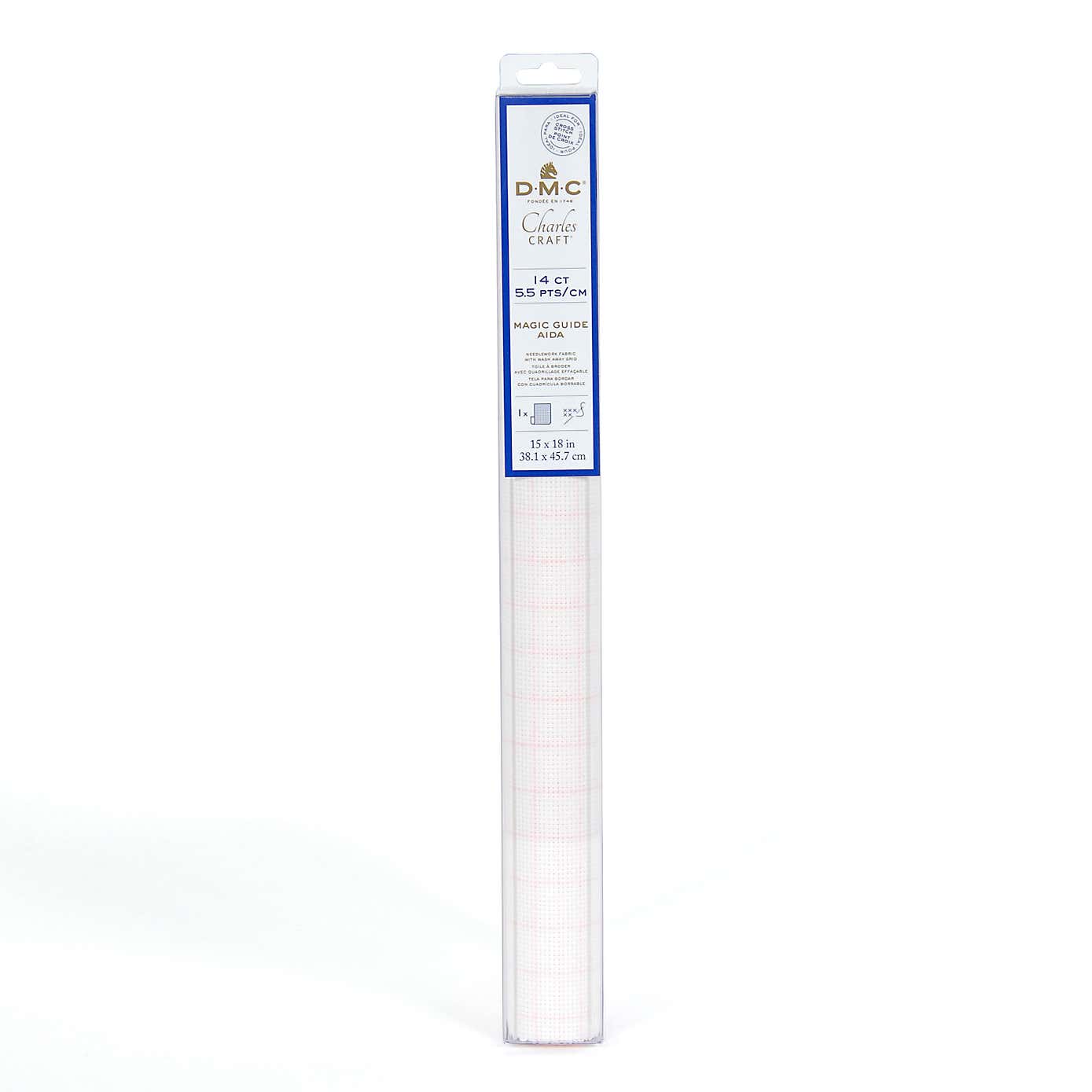 Magic Guide Aida Embroidery Fabric 14 Count 5.5pts per cm