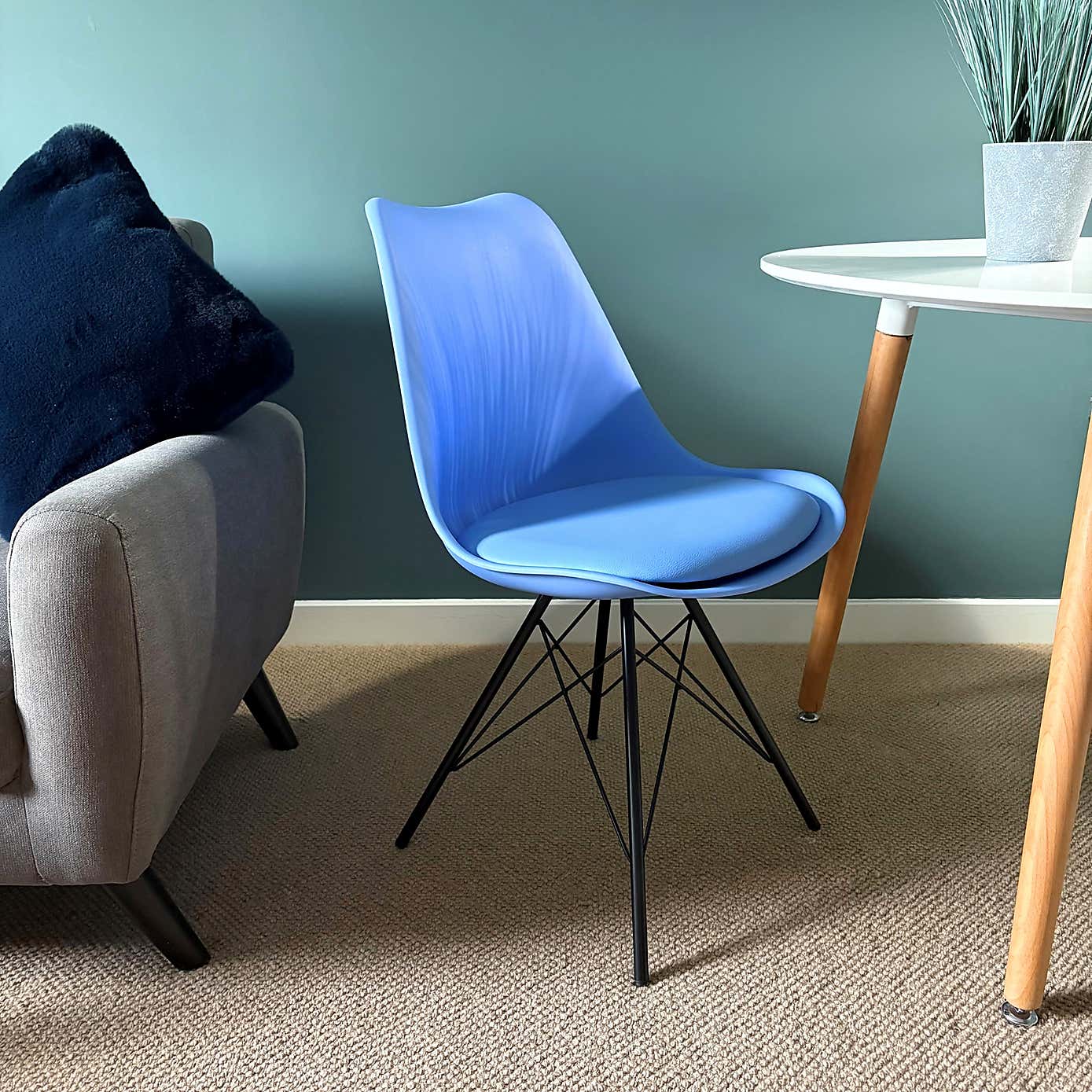 Fusion Living Soho Plastic Dining Chair