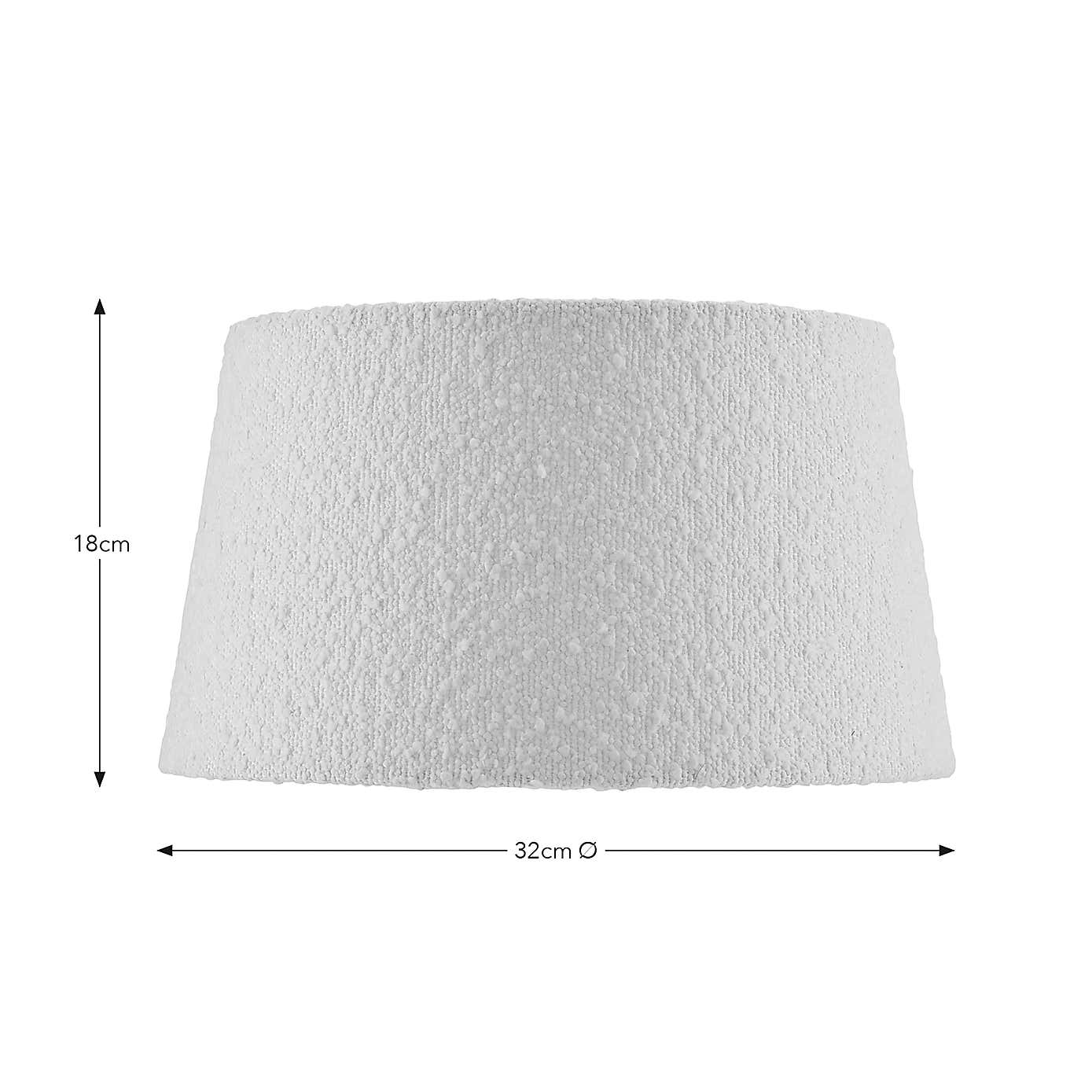 Churchgate Woodhouse Boucle Easy Fit Lamp Shade
