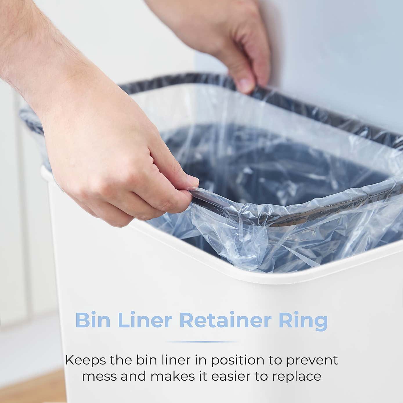 Tower 50L Rectangular Sensor Bin