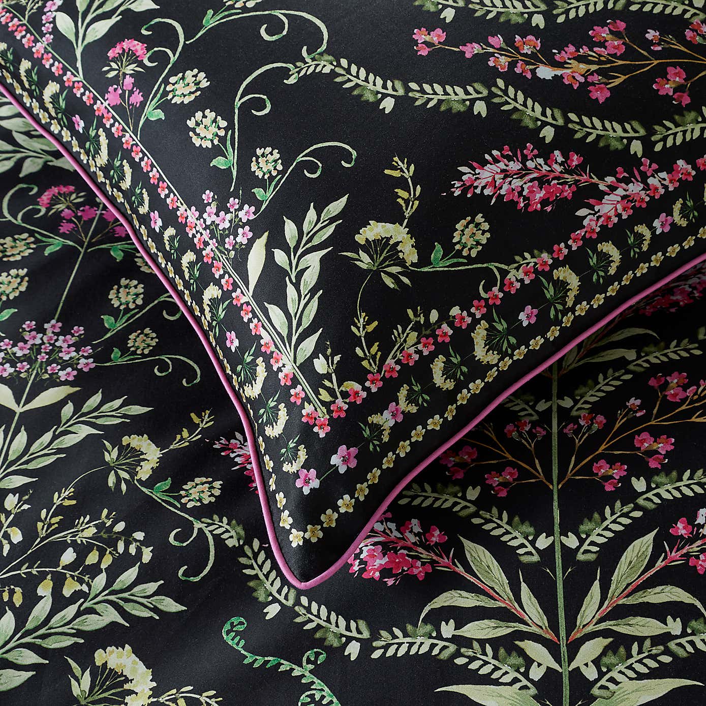 Dorma Botanical Panel Standard Pillowcase Pair