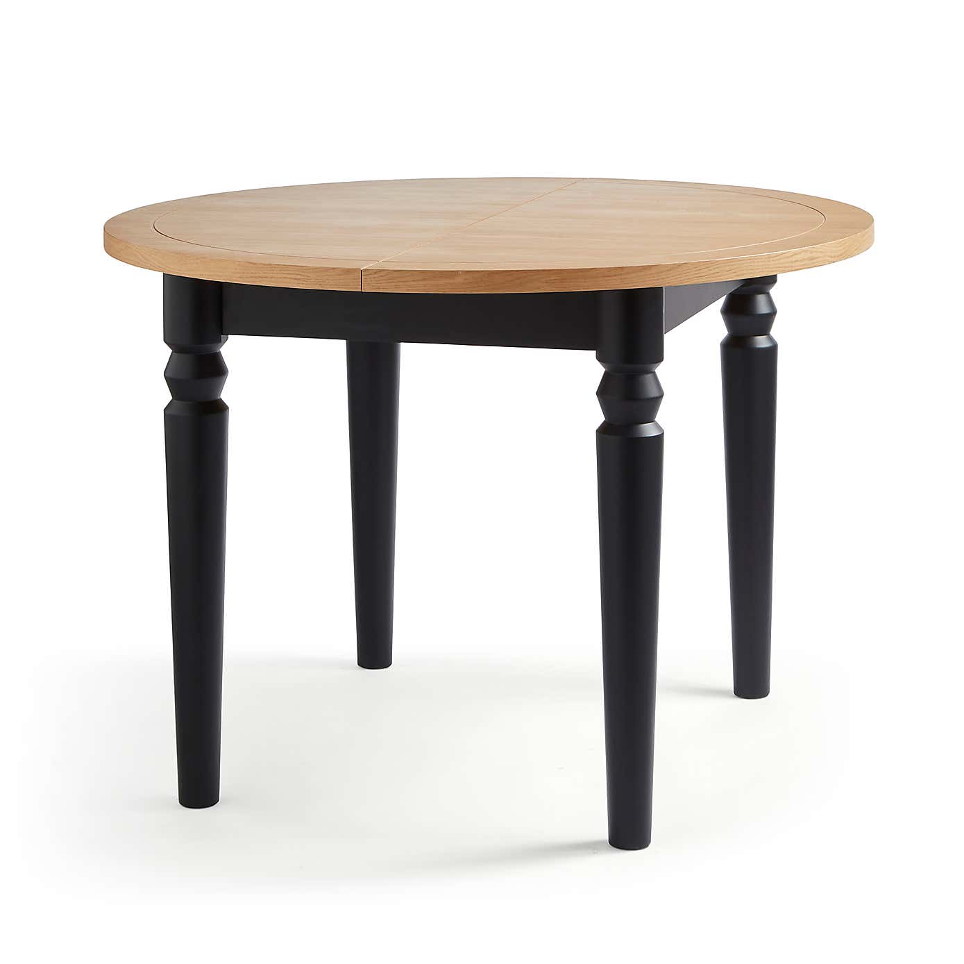 Pip 4-6 Seater Round to Oval Extendable Dining Table