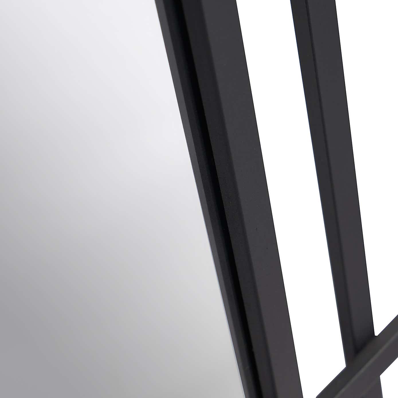 Geometric Rectangular Wall Mirror