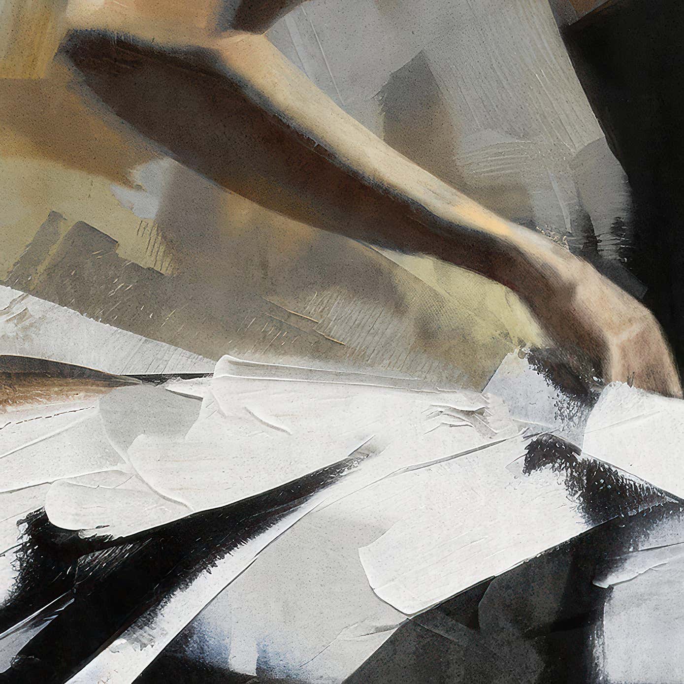 Cedar & Sage Poise Framed Canvas