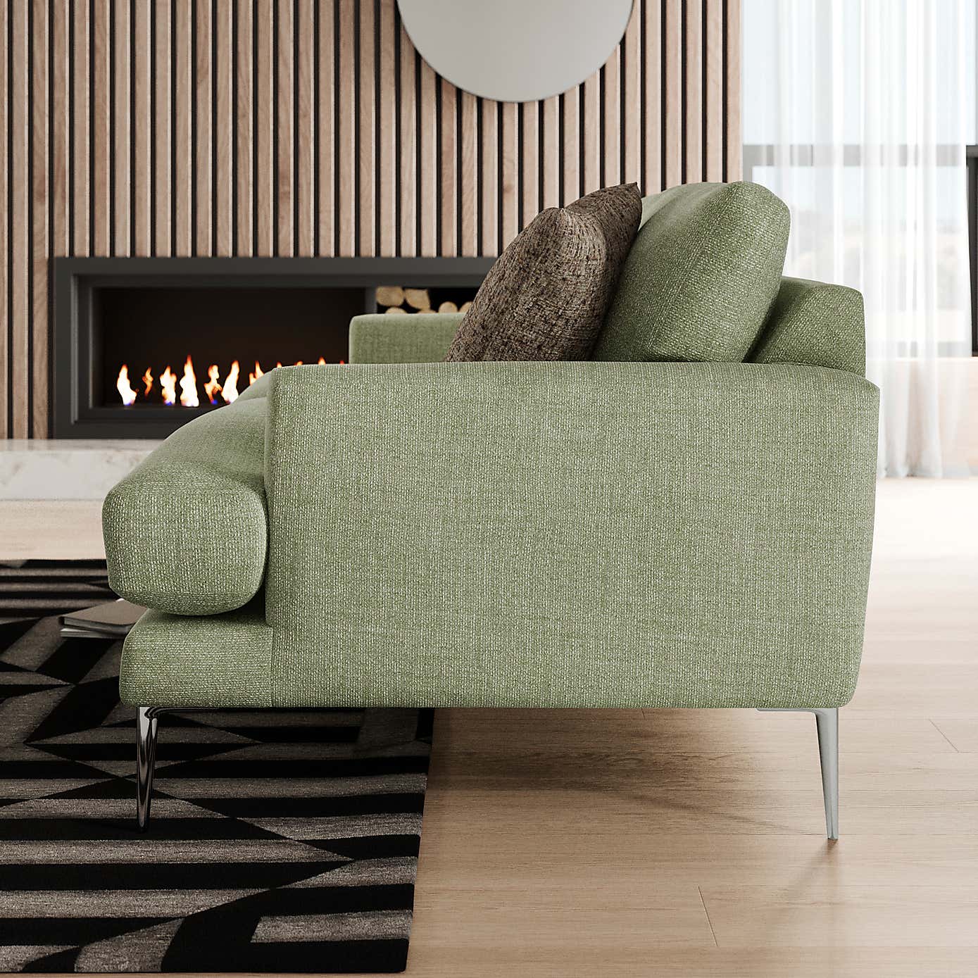 Lawson Chunky Tonal Weave 2 Seater Sofa