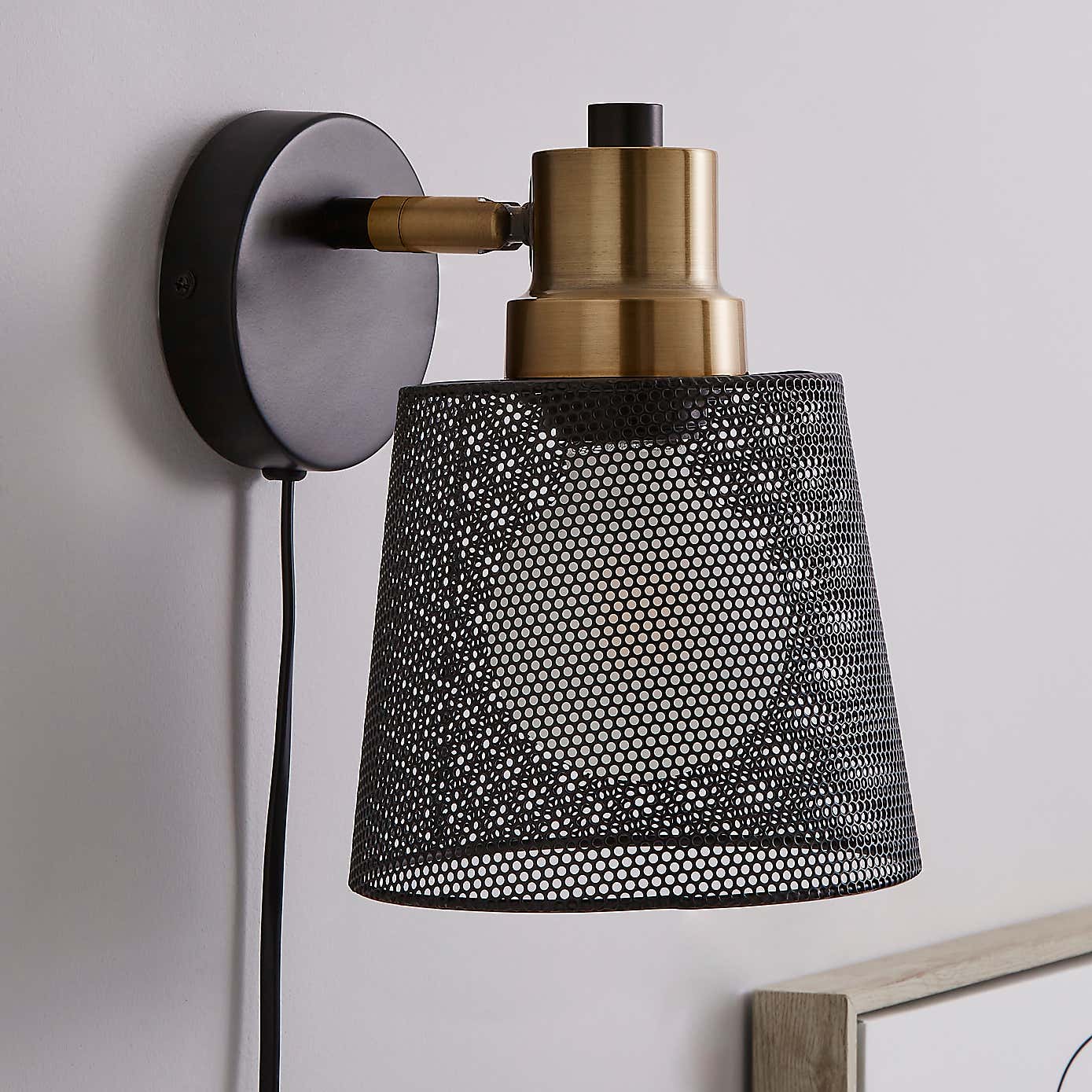 Idris Industrial Easy Fit Wall Light