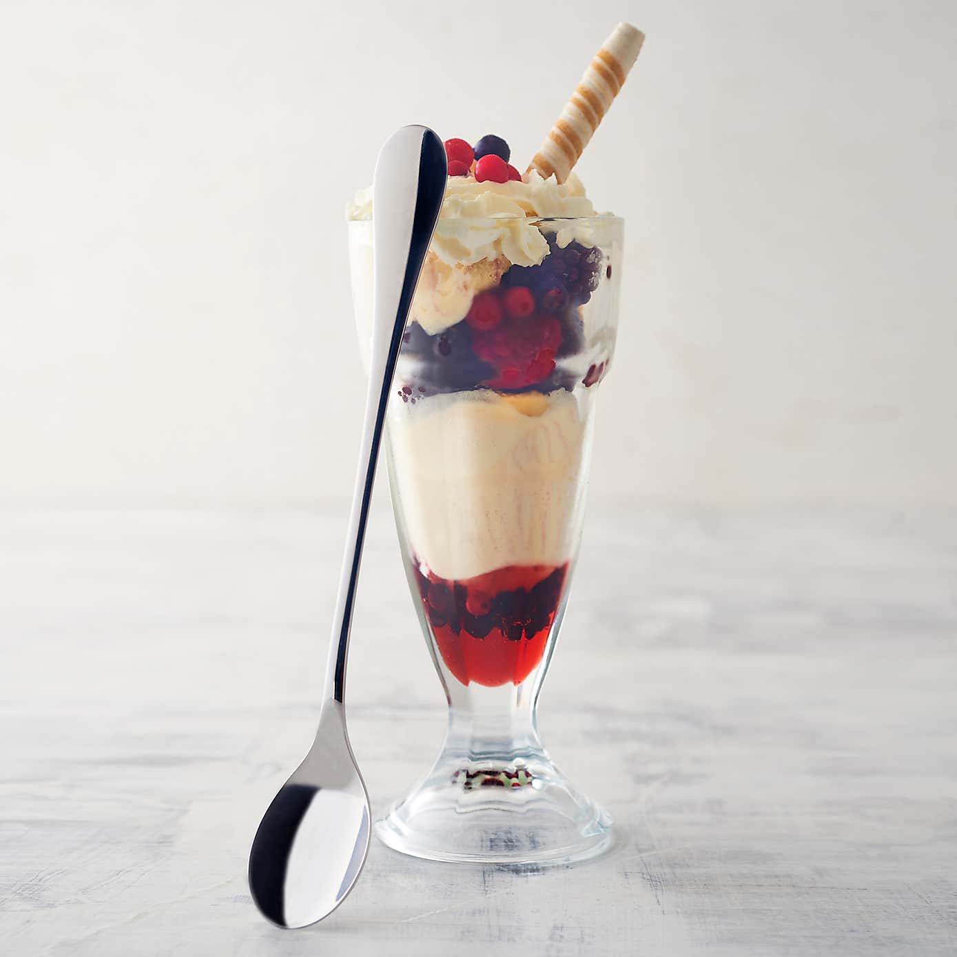 Viners Select Set of 4 Long Handled Spoons