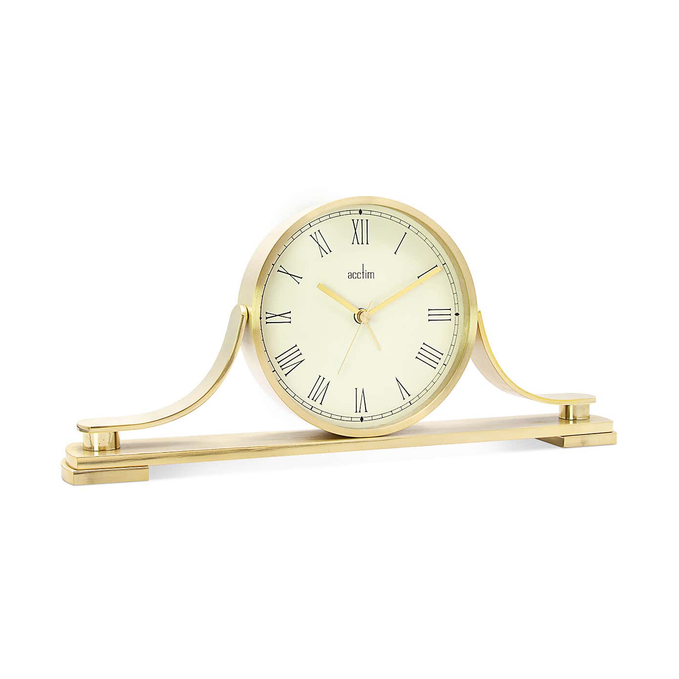 Acctim Wardley Brass Table Clock