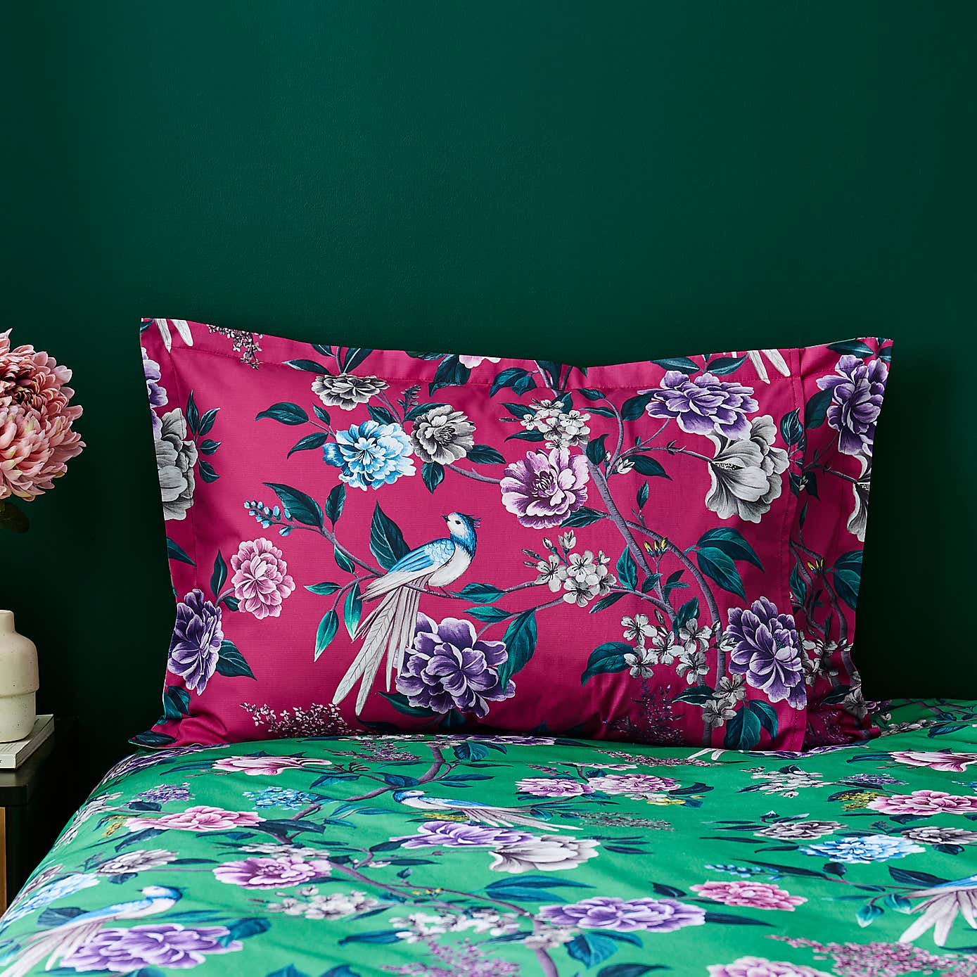 Milanna Blooms Oxford Pillowcase