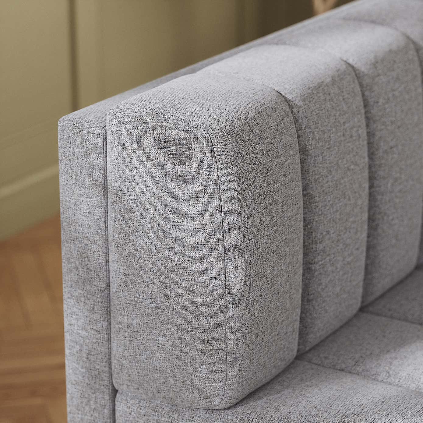 Amali Long Dining Bench, Textured Weave