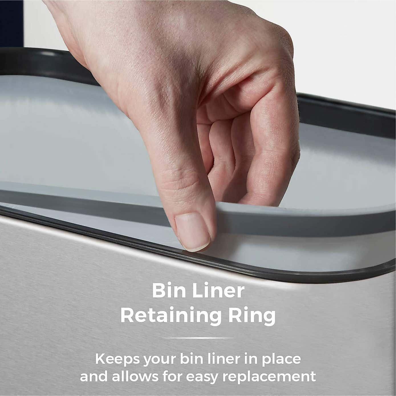 Tower 75L Rectangular Sensor Bin