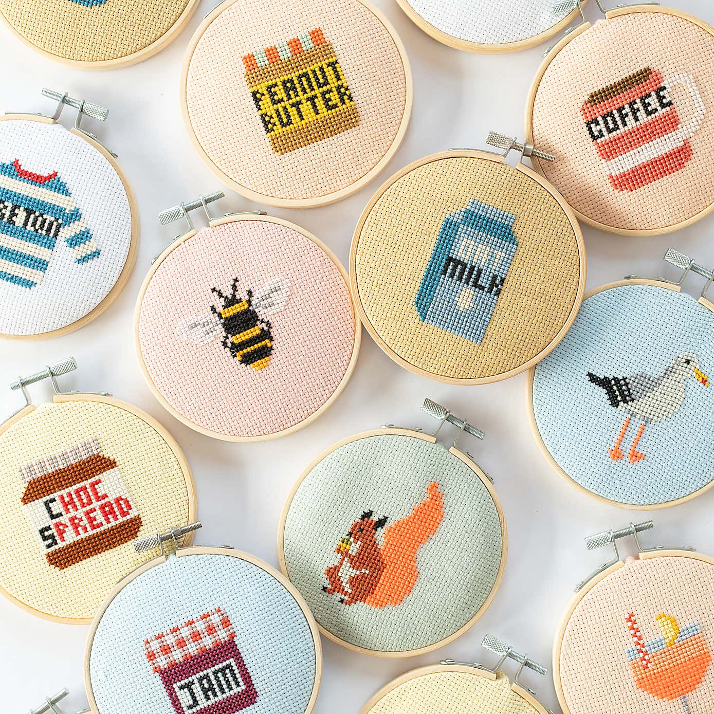 Cotton Clara Seagull Cross Stitch Kit