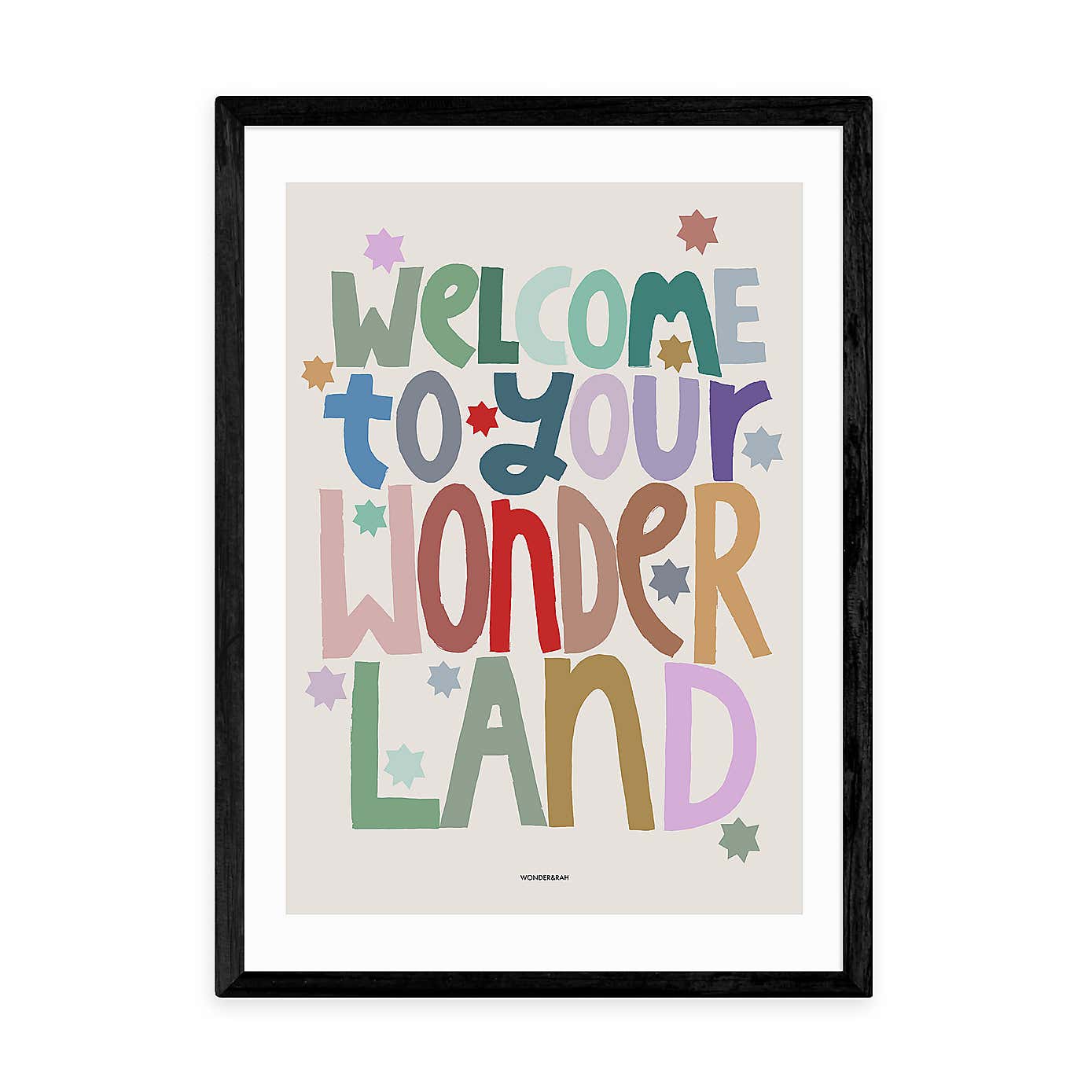 East End Prints Welcome by Wonder and Rah