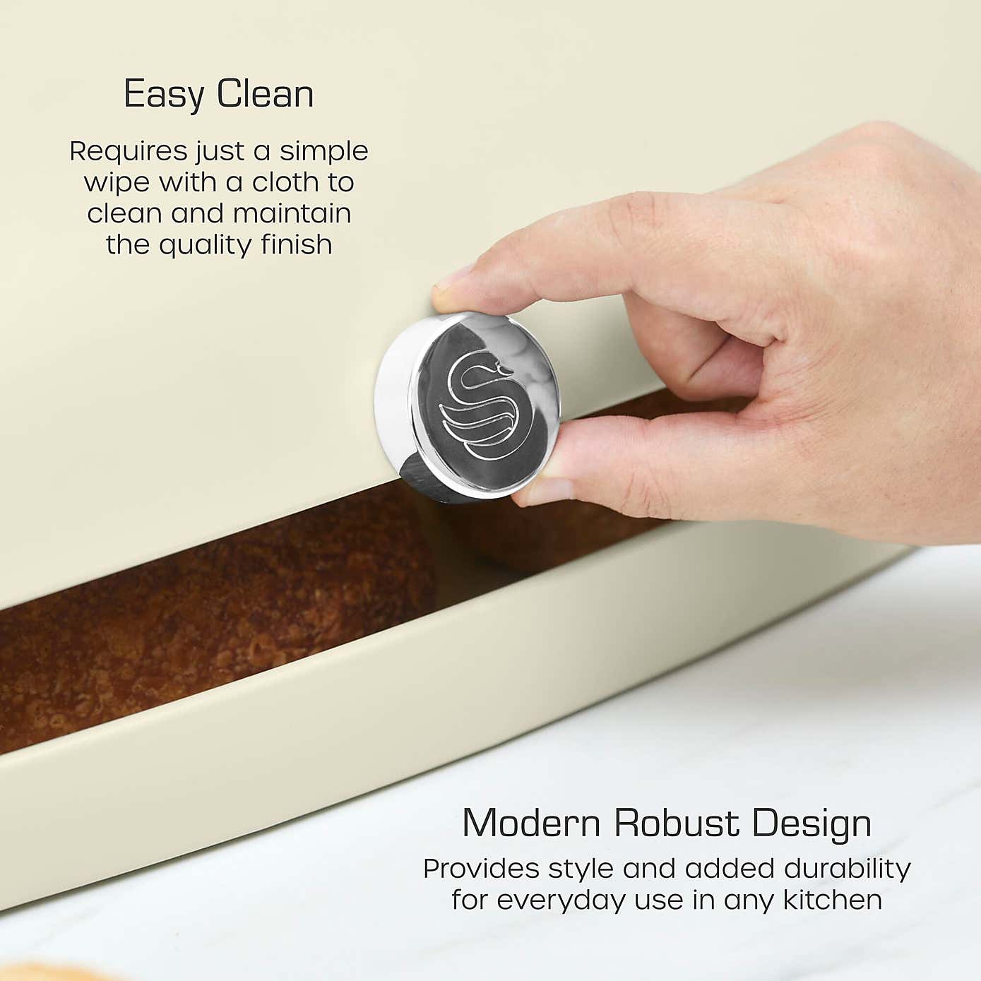 Swan Townhouse Bread Bin