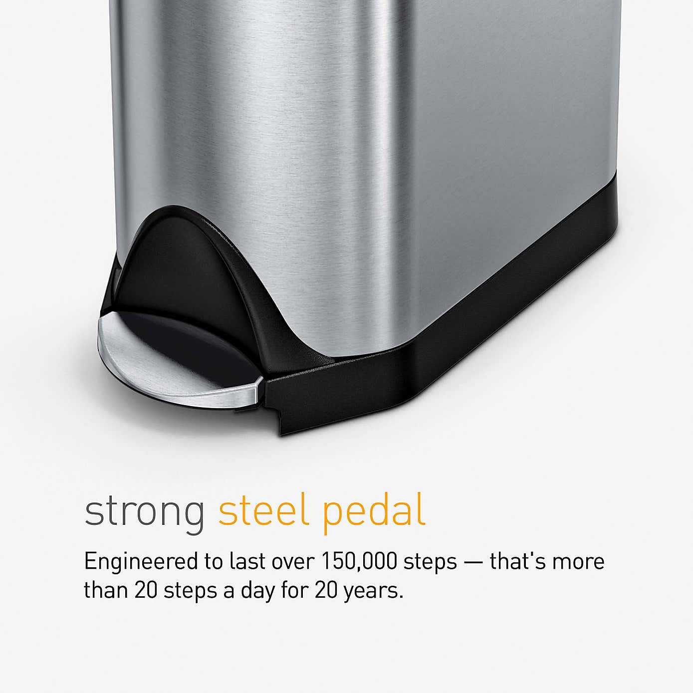 simplehuman 30 Litre Butterfly Pedal Bin