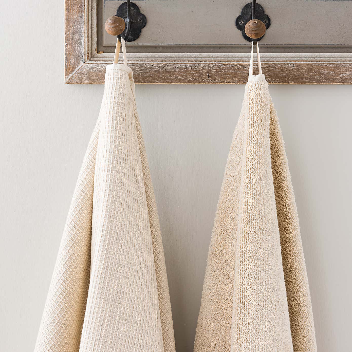 Organic Cotton Reversible Waffle Towel