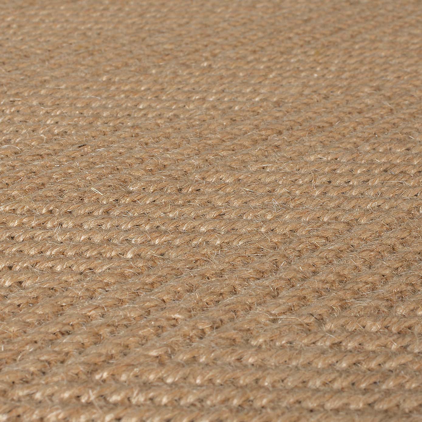 Herringbone Jute Border Stair Runner