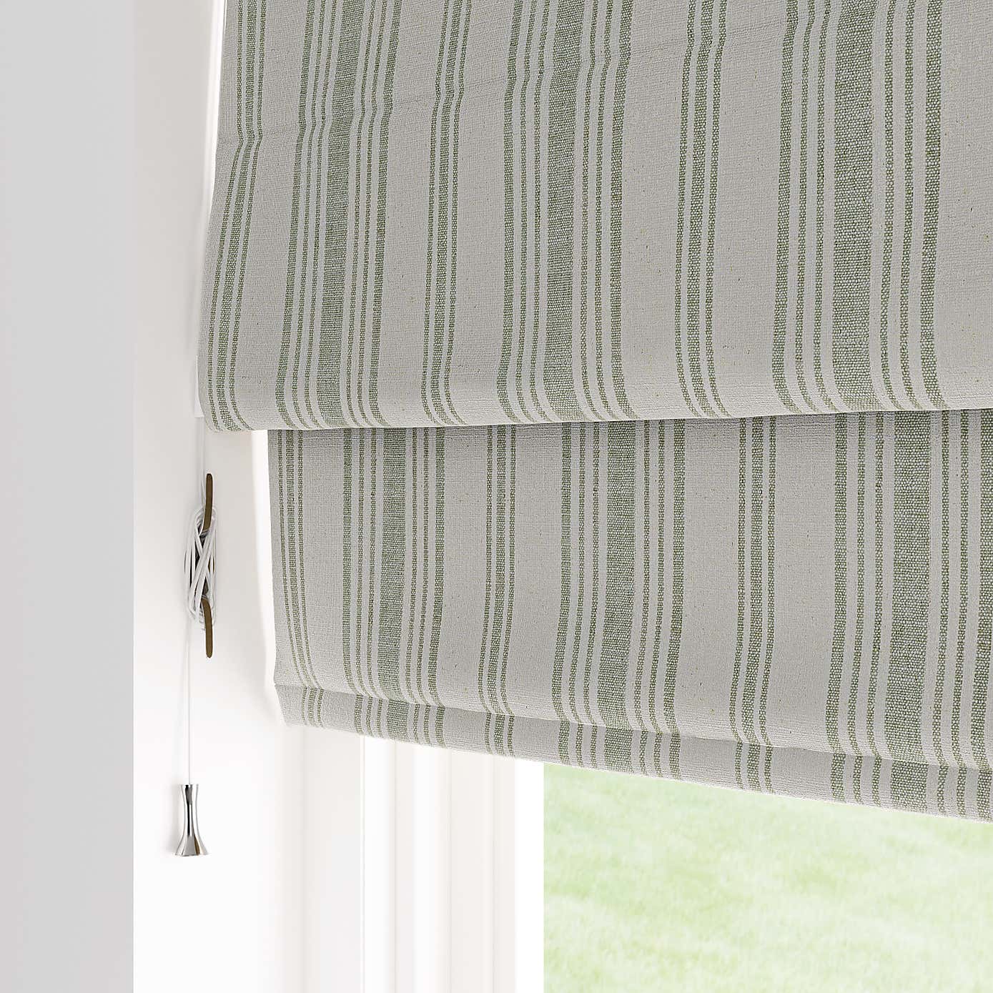 Churchgate Belton Stripe Roman Blind