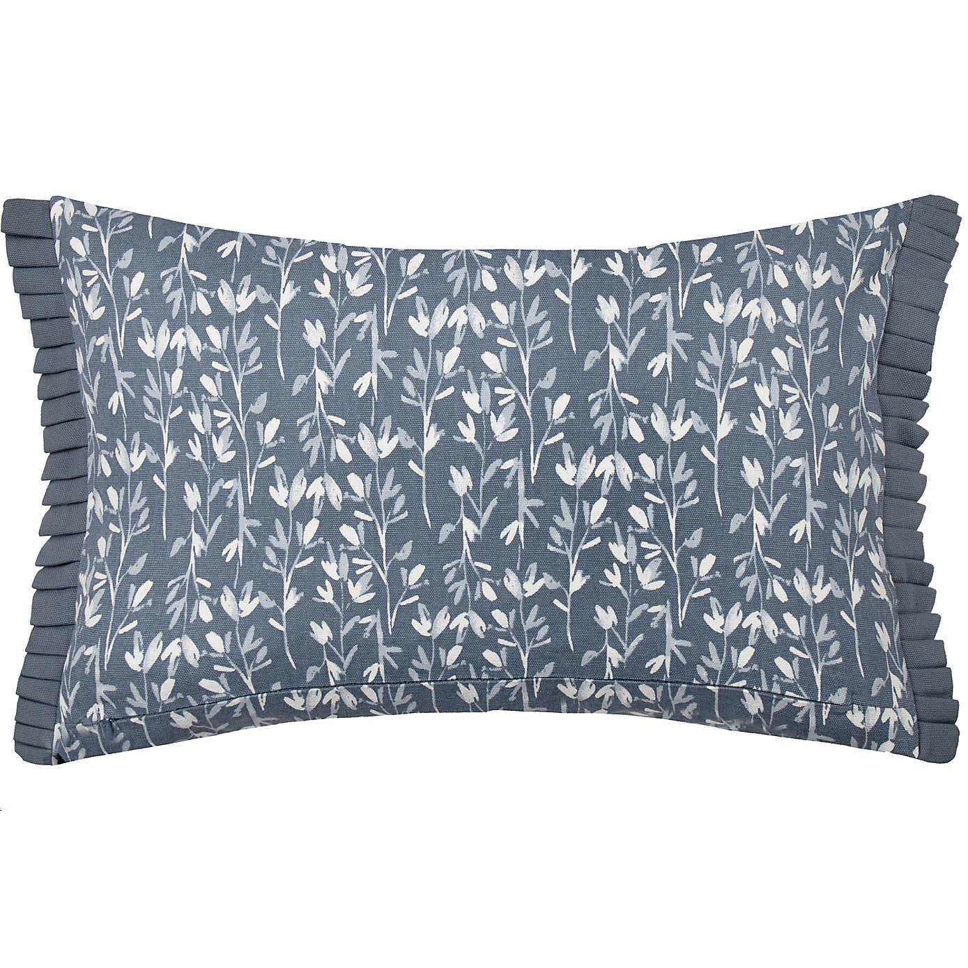Belle Floral Cotton Rectangular Cushion