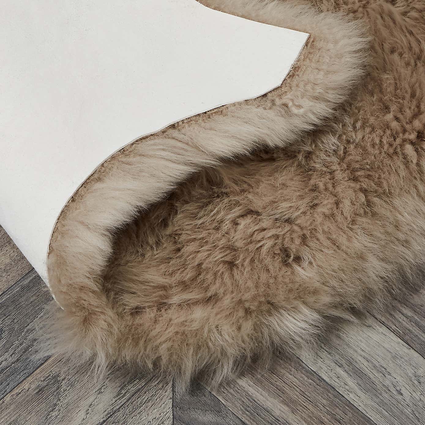 Double Pelt Sheepskin Rug