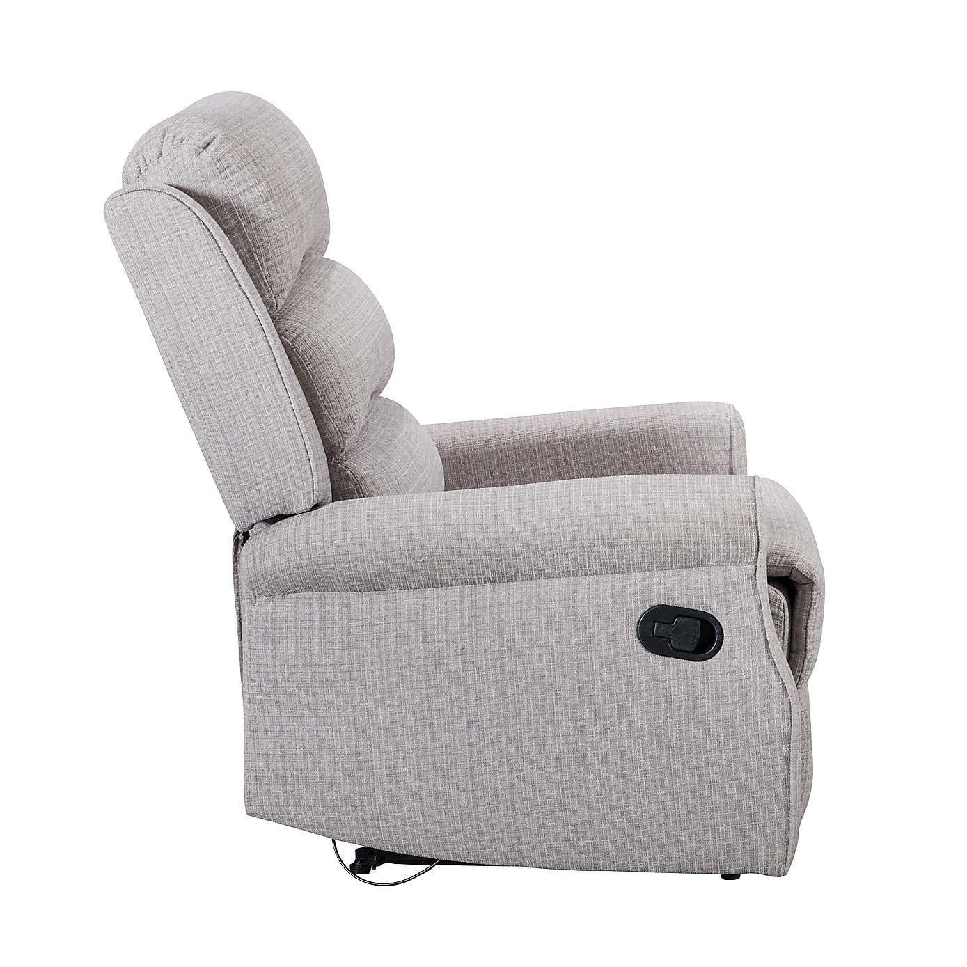 Ernest Textured Weave Recliner Chair Manual