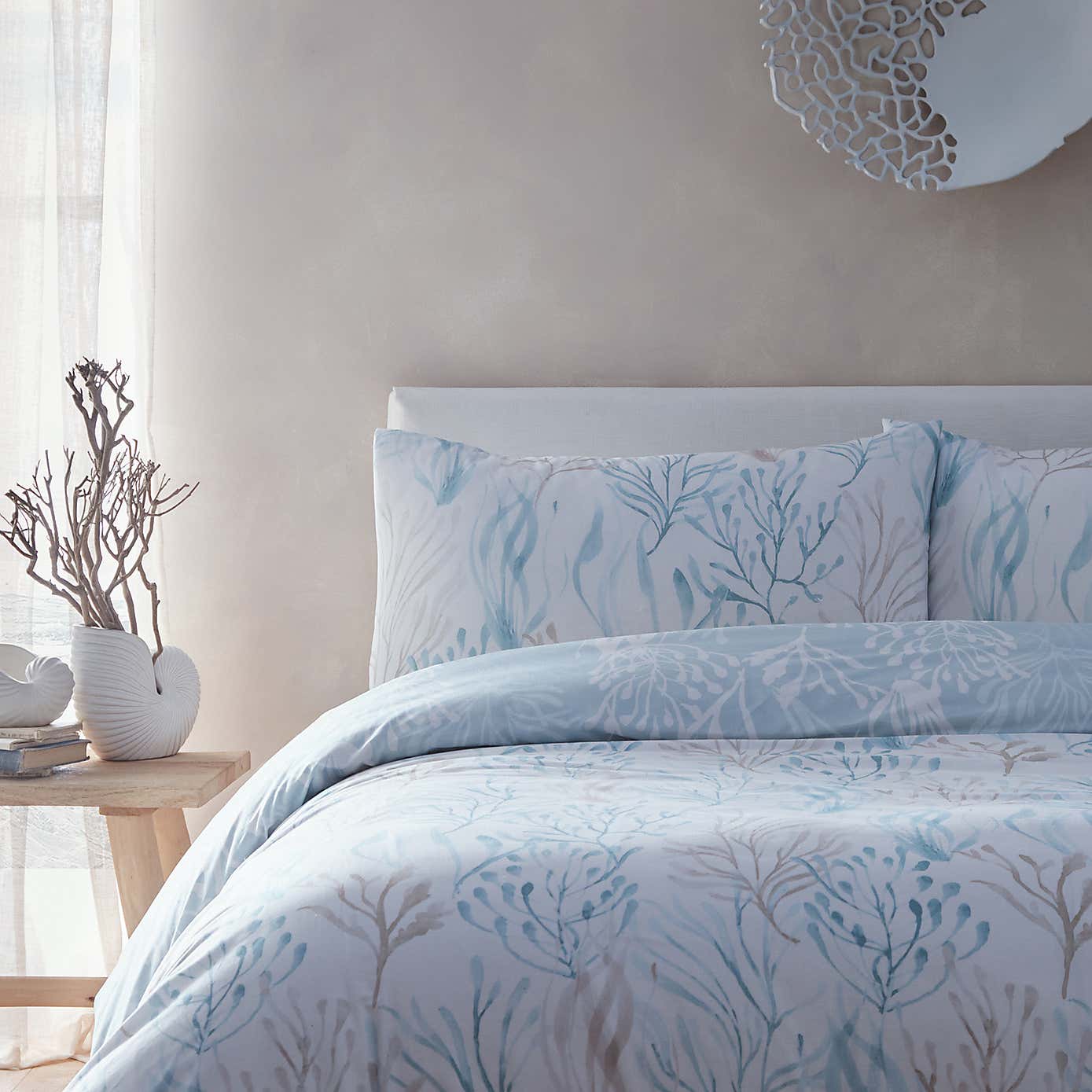 Drift Home Cora Duvet Cover and Pillowcase Set