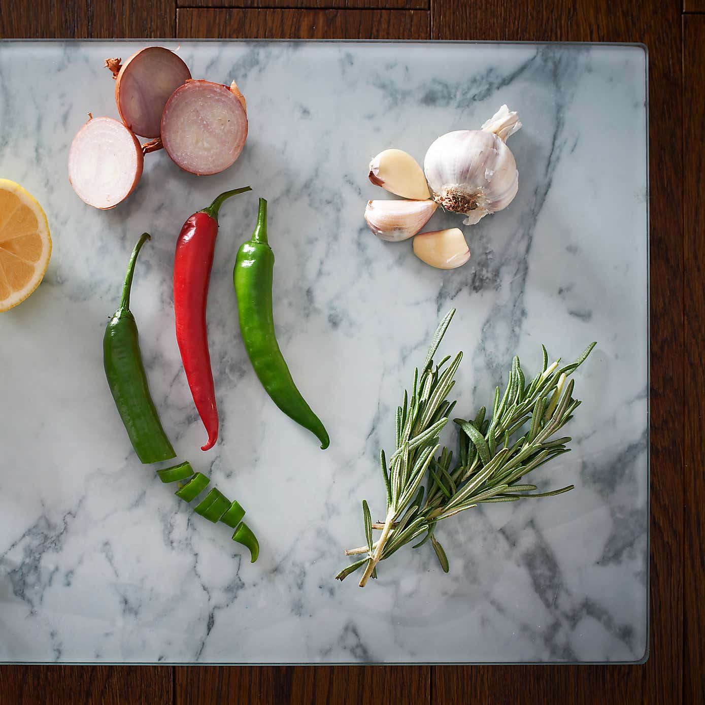 Typhoon Marble Effect Glass Worktop Saver