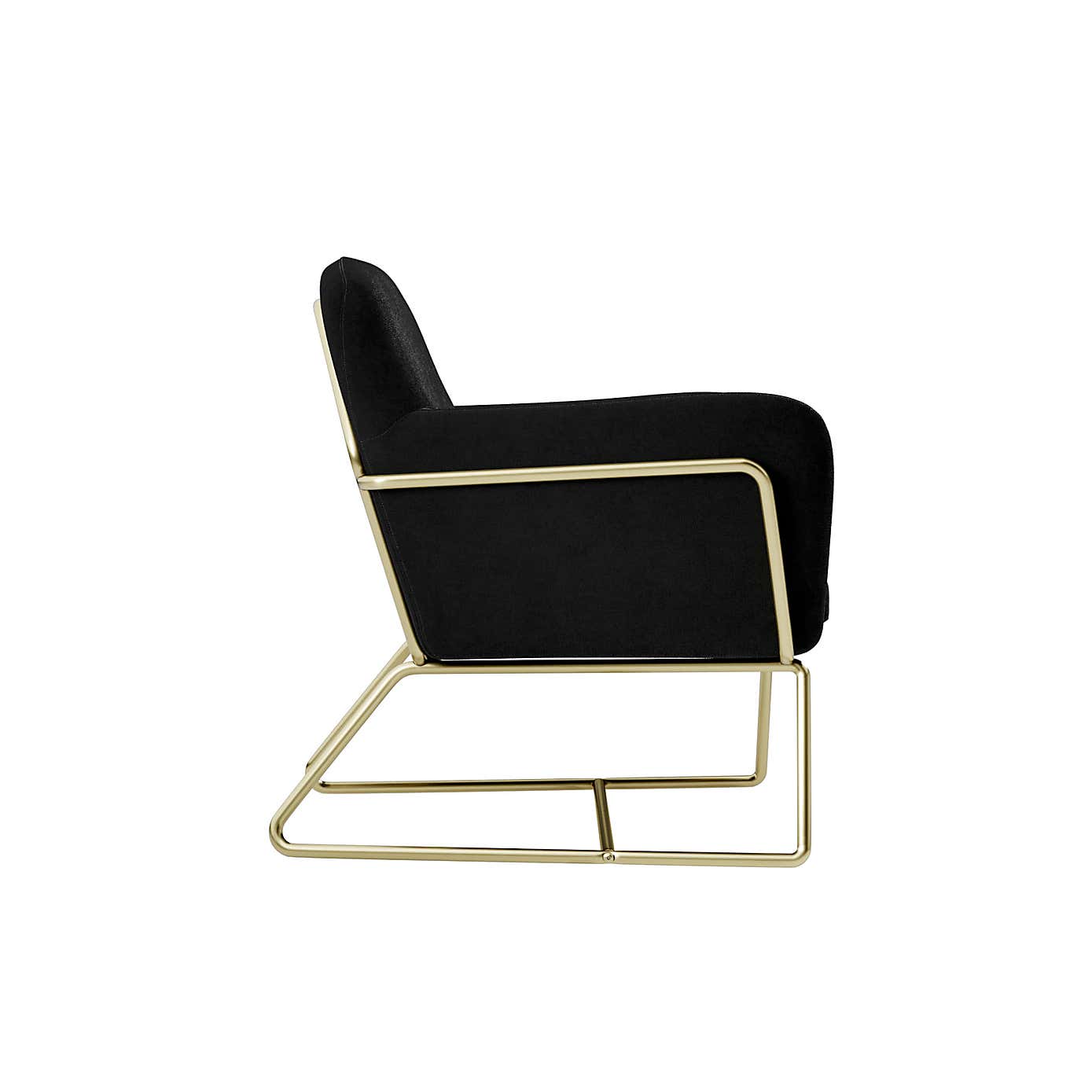 Charles Velvet Armchair